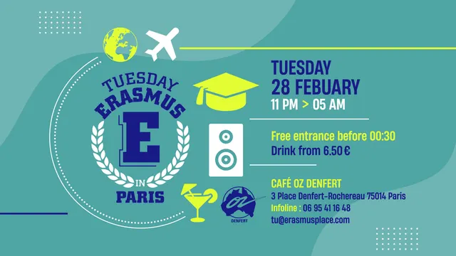 TUESDAY ERASMUS IN PARIS