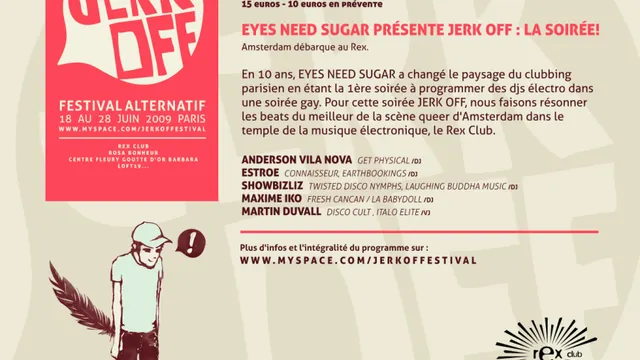 EYES NEED SUGER présente JERK OFF