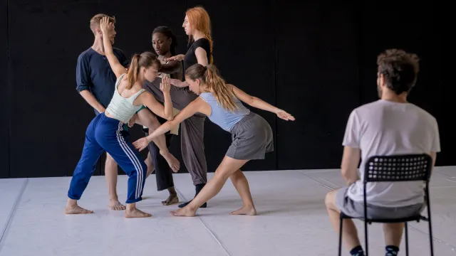 Béatrice Massin / Pierre Rigal Soirée talents Adami Danse "La Fugue en question…"