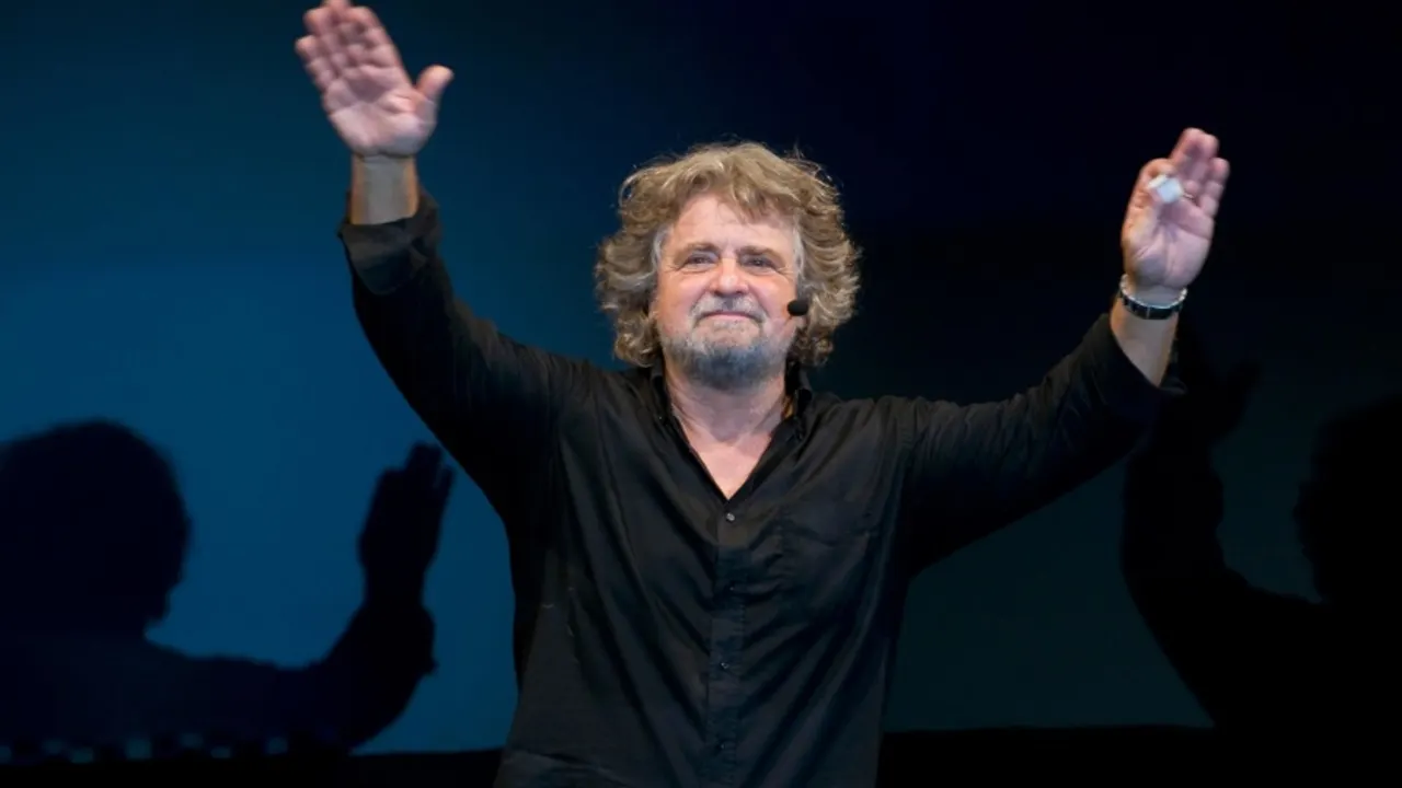 Beppe Grillo a la Cigale