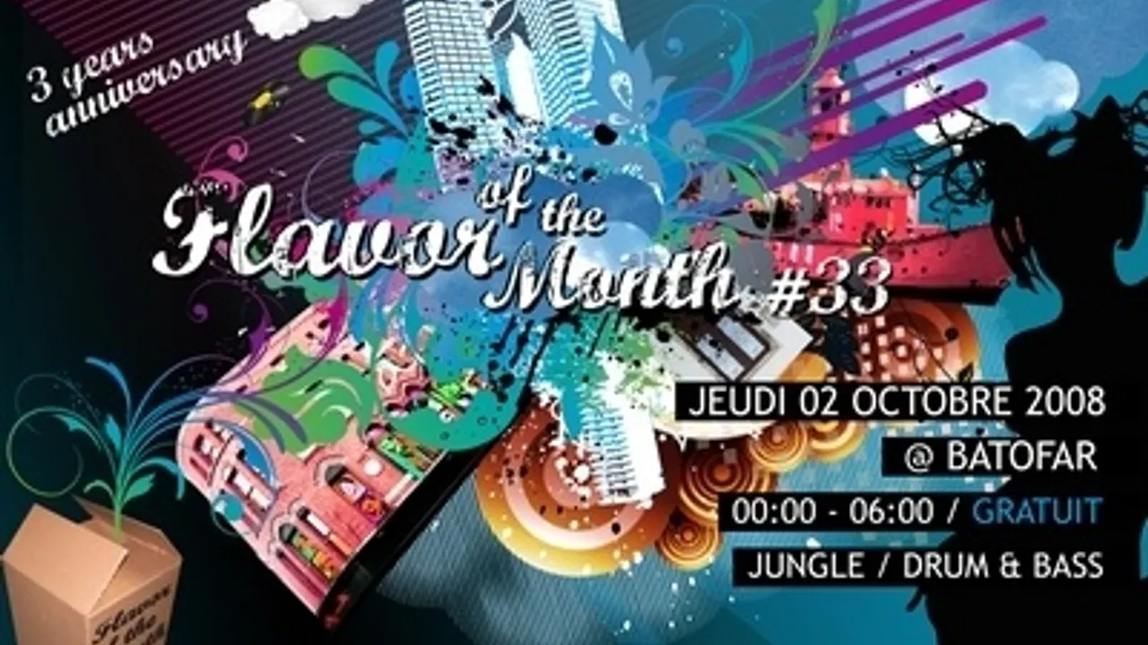 Flavor Of The Month  #33 - 3 Years Anniversary