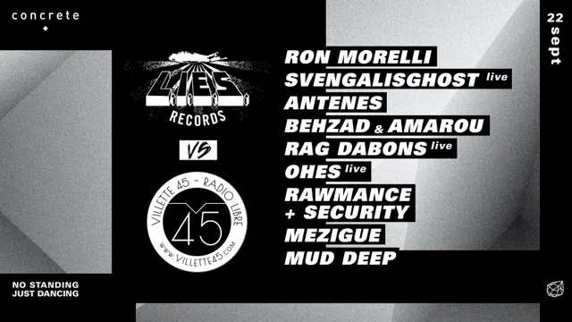 Concrete [Villette 45 X LIES Records]
