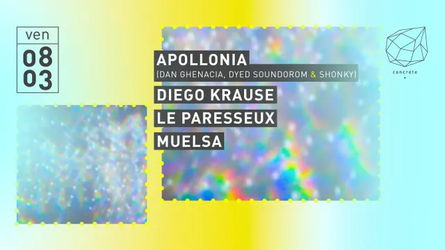 Concrete: Apollonia, Diego Krause, Le Paresseux, Muelsa