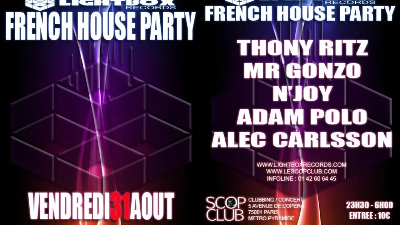 Lightbox Records – French House Party