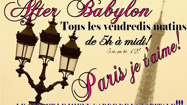 Paris je t'aime, I love Paris