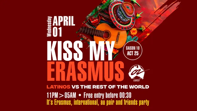 Kiss my Erasmus @ Café OZ
