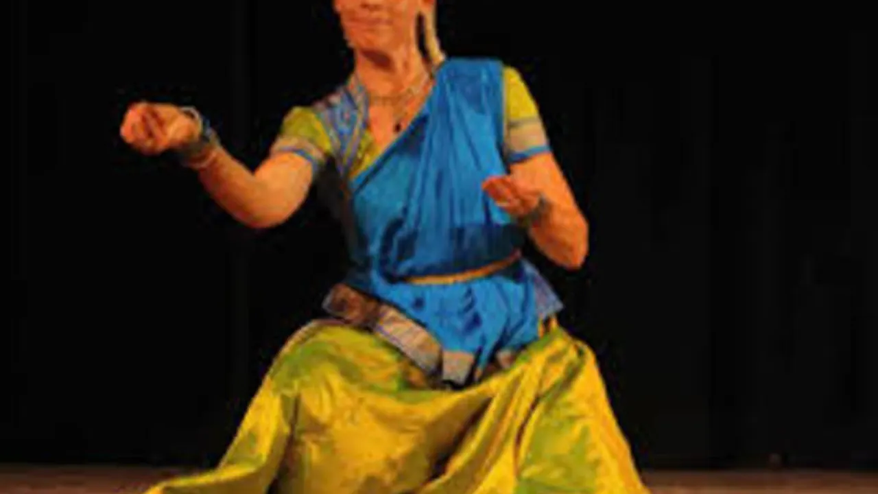 Carolin Dassel - Danse Kathak et projection de film