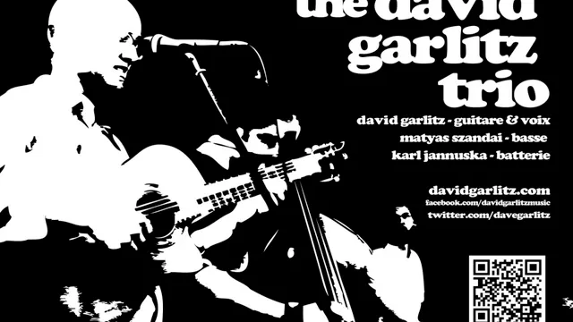 the David Garlitz Trio aux Disquaires