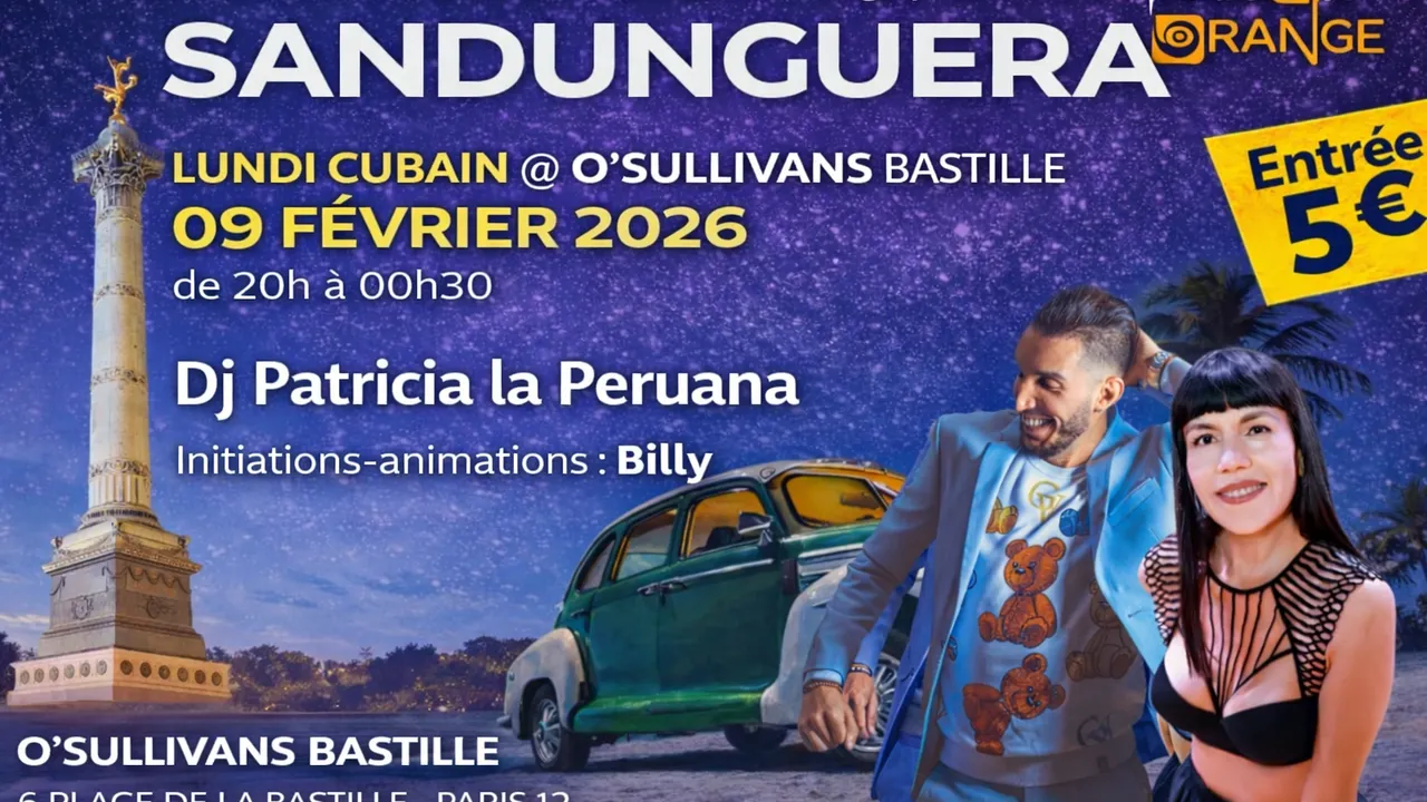 💃🔥 SANDUNGUERA – Soirée Salsa Cubaine 🔥💃