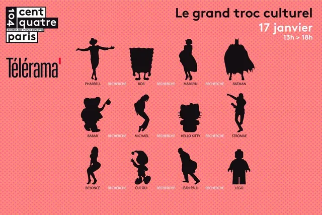Le Grand Troc Culturel revient pour une 5ème édition au Centquatre