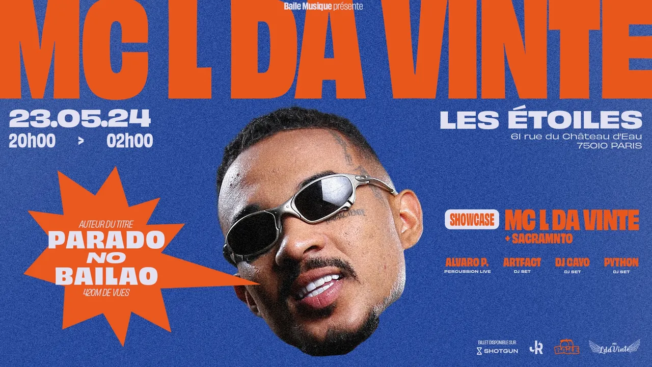 BAILE | MC L Da Vinte (parado no bailão)