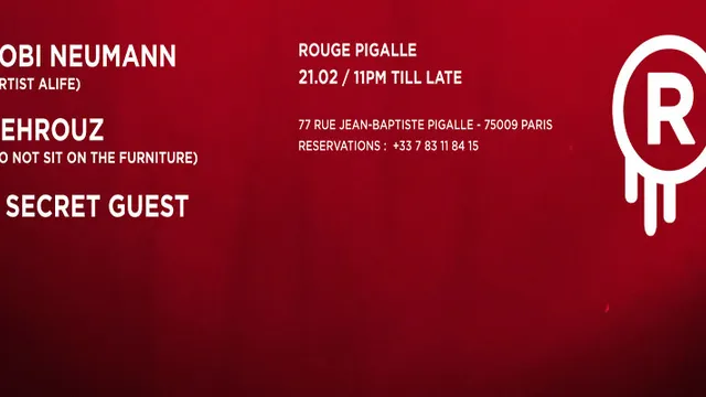LE ROUGE // TOBI NEUMANN x BEHROUZ