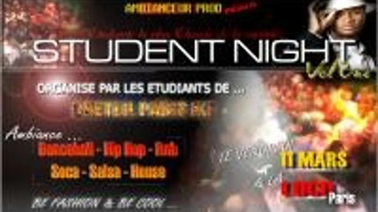 Student Night Staps Paris 12
