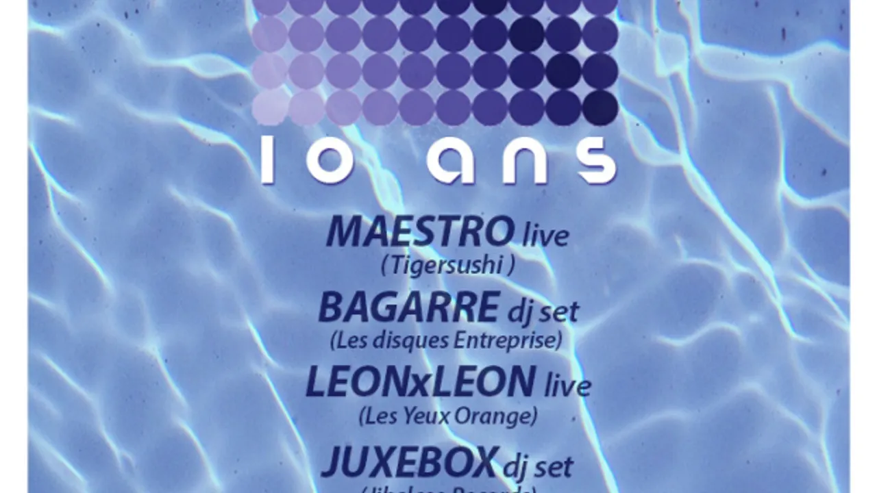 10 ANS NOVORAMA w/ MAESTRO x BAGARRE dj set x LeonxLeon x Juxebox x Novorama Soundsystem and Guests