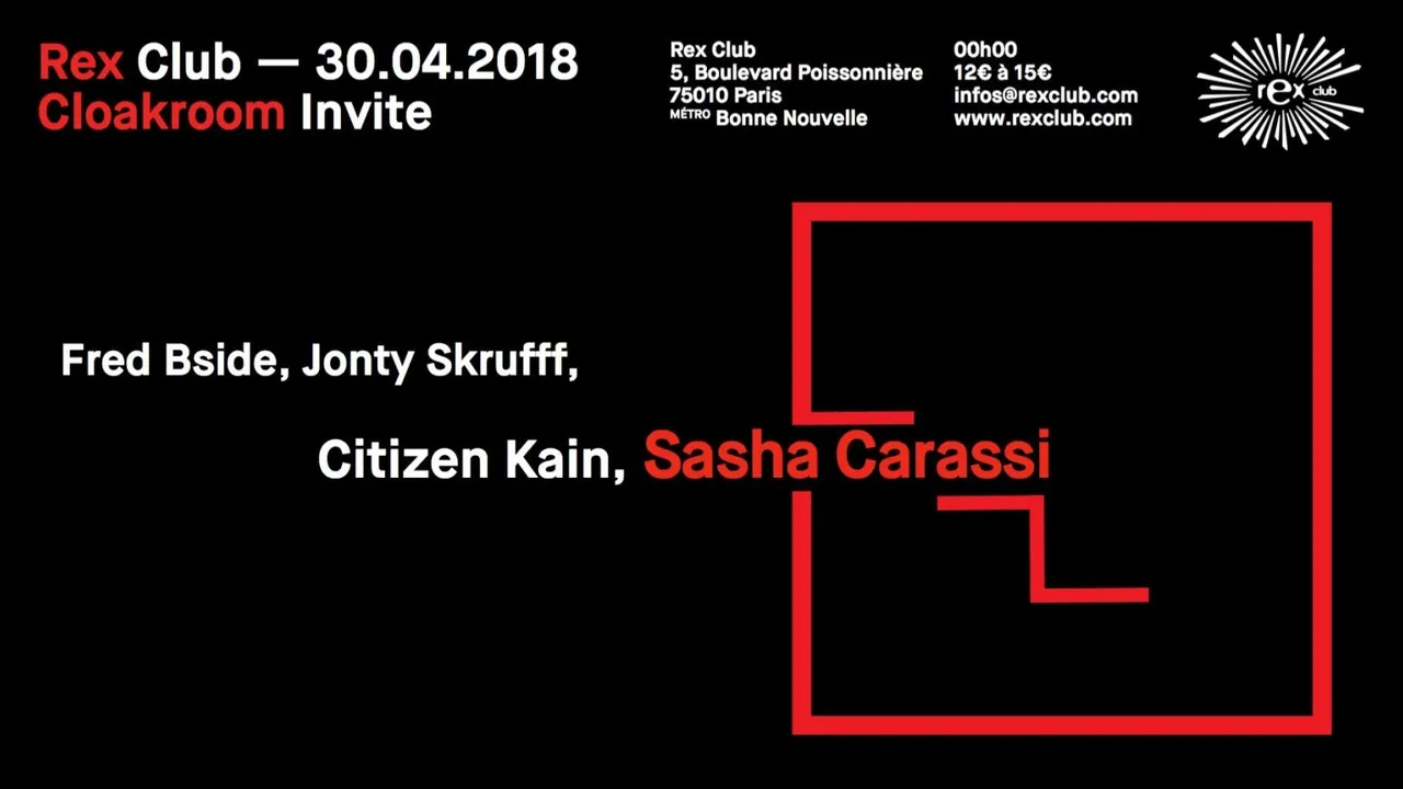 Cloakroom Invite Sasha Carassi