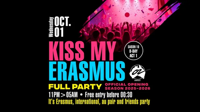 Kiss my Erasmus @ Café OZ