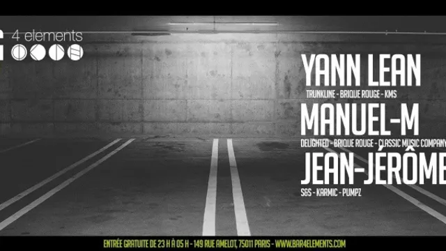 Analog invite Yann Lean, Manuel-M, Jean-Jerome & Kaine