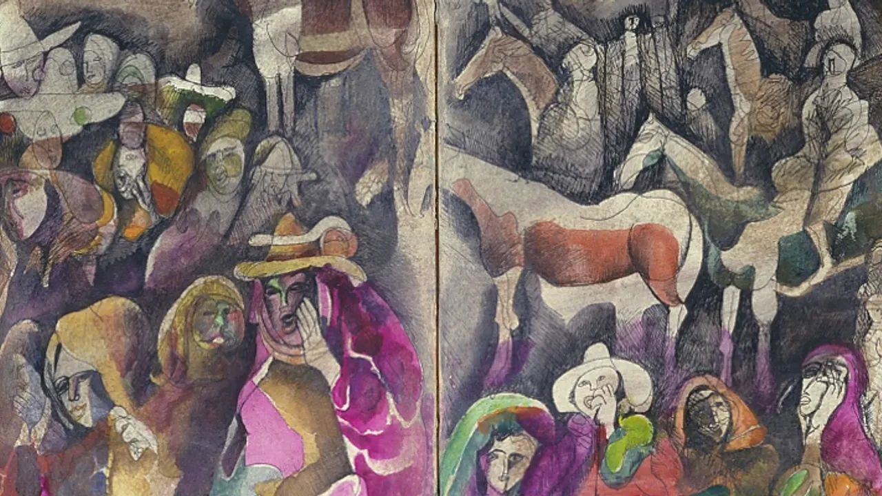 A la plume, au pinceau, au crayon : dessins du monde arabe