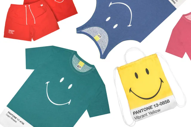 Pantone x Smiley : la collaboration mode colorée en exclu chez Colette