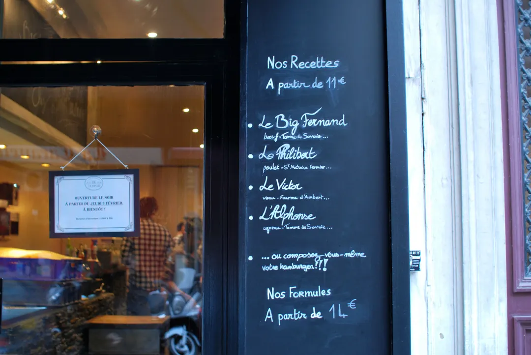 Big Fernand Restaurant Paris