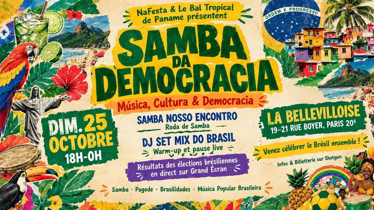 Samba Da Democracia (Roda+Dj+Élections Brésil)