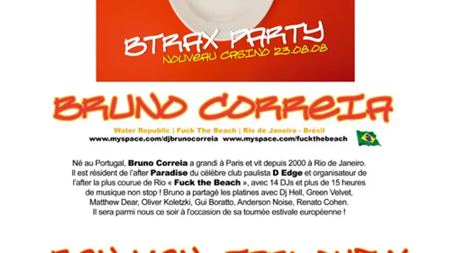 BTRAX PARTY / TARLOUF X BIRTHDAY