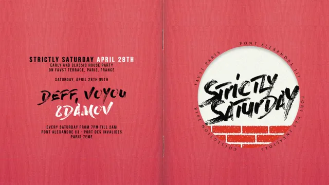 Faust Terrasse : Strictly Saturday