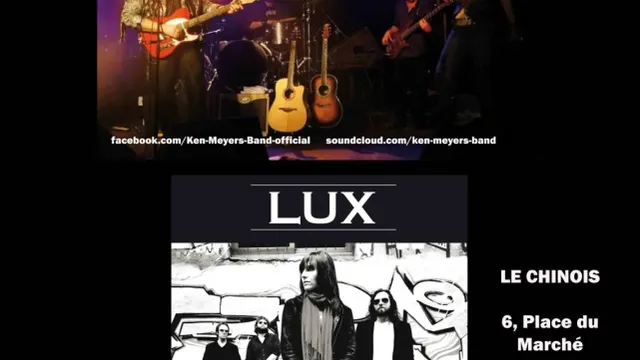 Lux & Ken MEYERS Band au Chinois à Montreuil