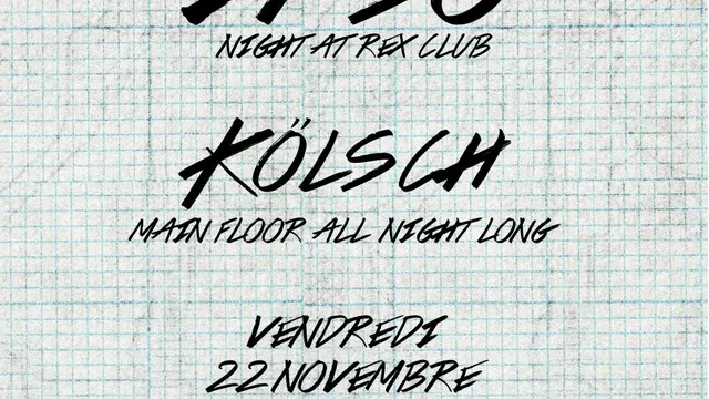Rex Club presente Ipso Night: Kölsch All Night Long