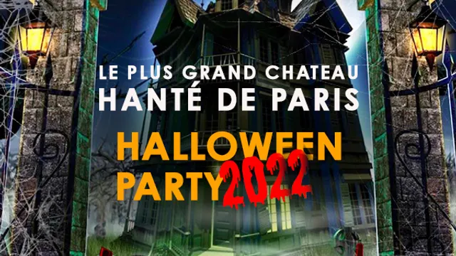 LE PLUS GRAND CHATEAU HANTÉ DE PARIS HALLOWEEN PARTY 2022 + DE 900 VAMPIRES