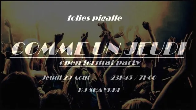 COMME UN JEUDI