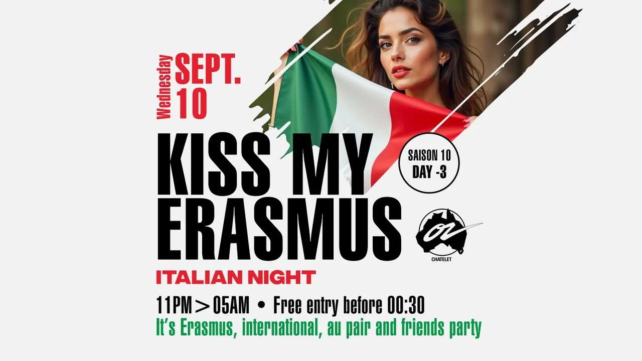 Kiss my Erasmus @ Café OZ