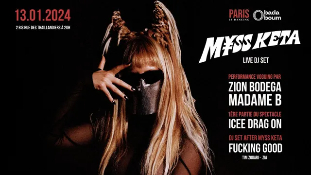 Paris is Dancing Live Show - Myss Keta et d'autres artistes...