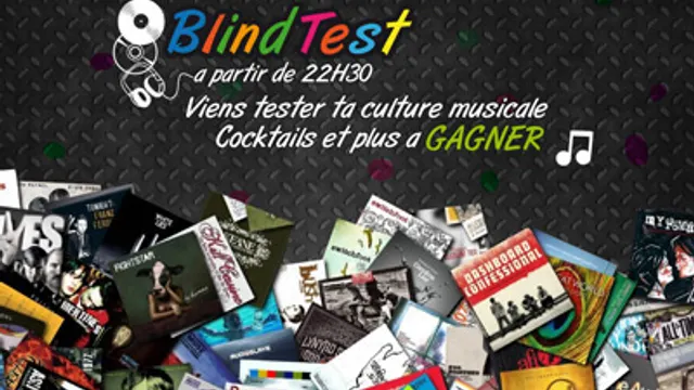 Soirée Blind Test