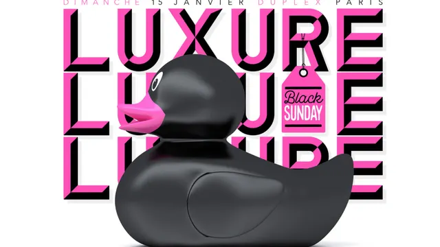 LUXURE spéciale BLACK SUNDAY
