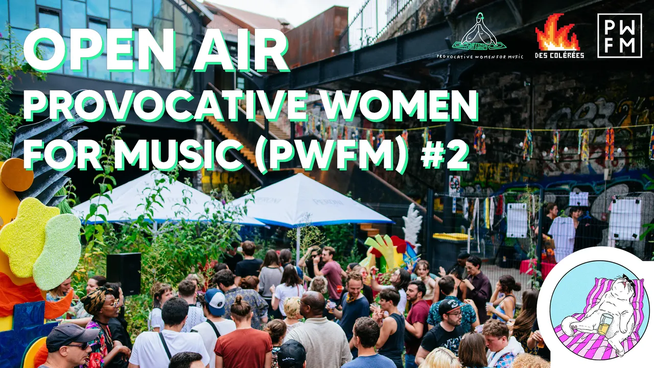 Open air Provocative Women For Music