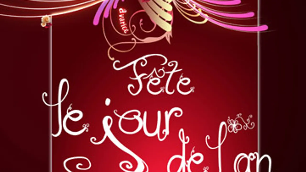LE globo fete son nouvel ans" HAPPY HOUR CHAMPAGNE