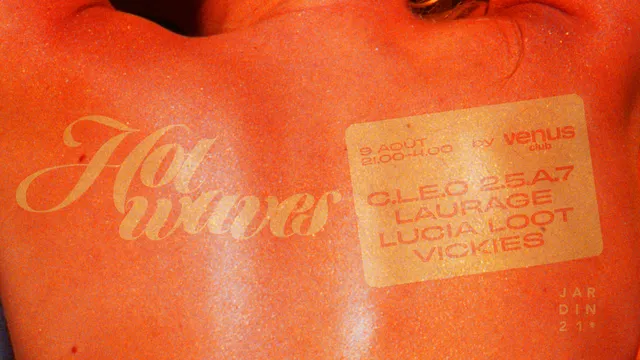 Hot Waves w/ Vénus Club ☼ Free Open Air