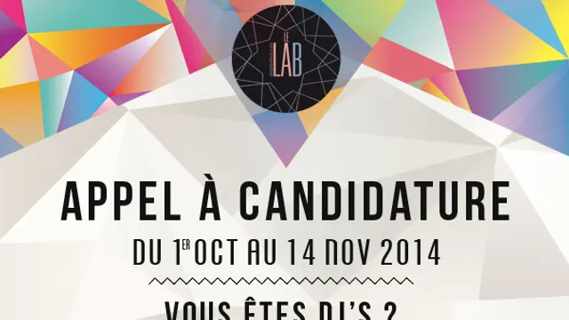 Le Lab Festival, 2ème édition - Appel à Candidature