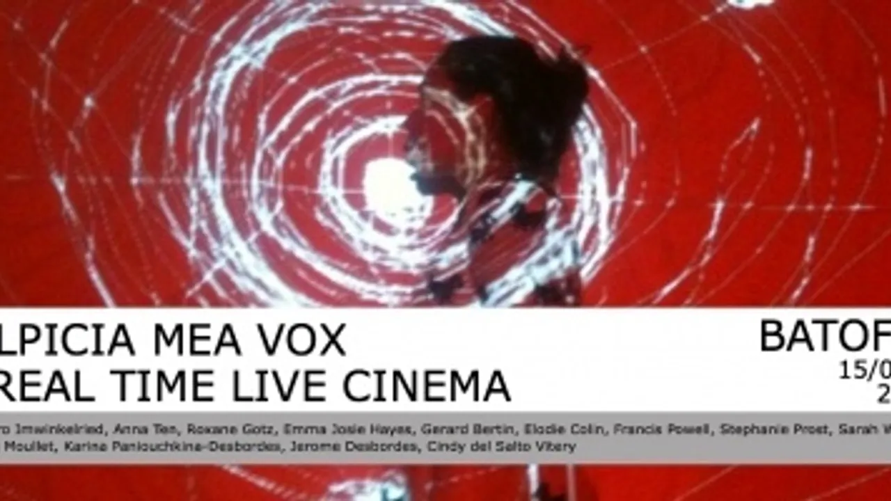 sulpicia mea vox in real time live cinema OPEN VJ