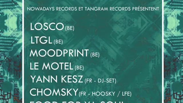 NOWADAYS X TANGRAM 2 YEARS