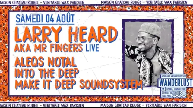 Larry Heard aka Mr Fingers
