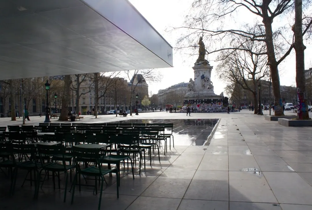 Café Fluctuat Nec Mergitur Restaurant paris