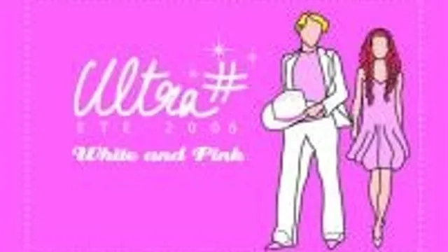 Ultra White & Pink