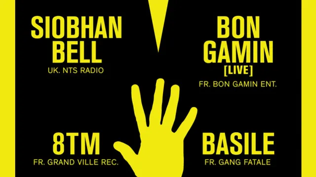 MAINS EN L’AIR # 3 : SIOBHAN BELL x BON GAMIN (Live) x BASILE x 8TM | 29.01.0216 @NouveauCasino