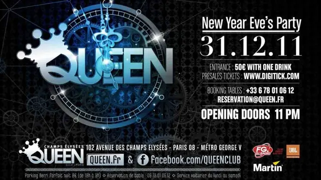 New Year's Eve Party @ Queen