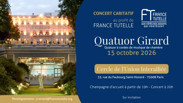 Concert caritatif du Quatuor Girard au Cercle de l’Union Interalliée