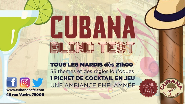 CUBANA BLIND TEST