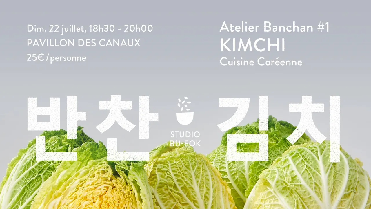 Atelier Banchan #1 : Kimchi - cuisine coréenne