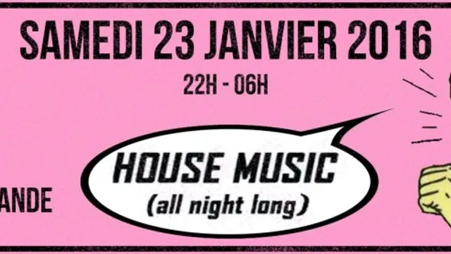 HOUSE MUSIC (all night long) #7 With JOVONN, Tom Akman & Joachim Labrande